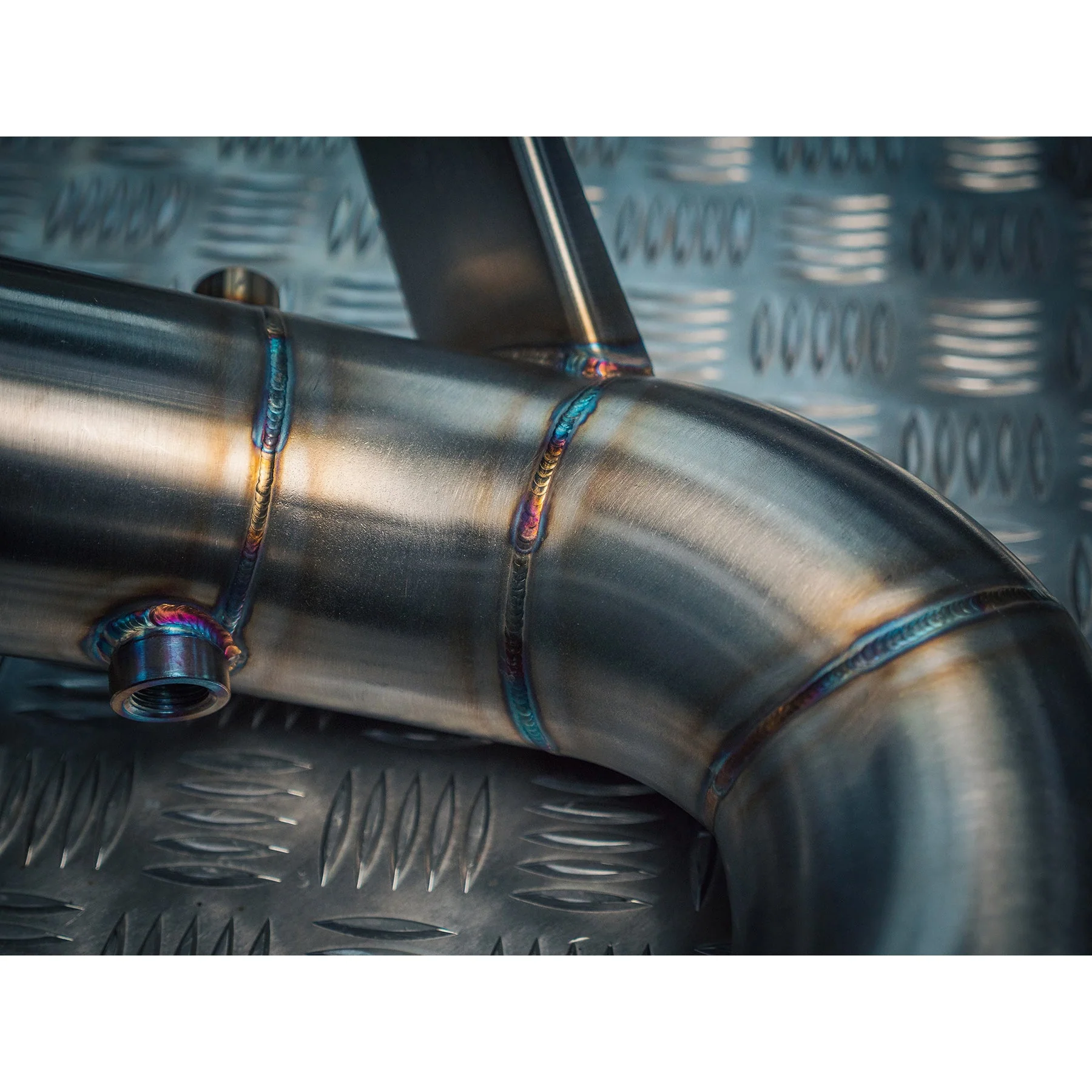 Mercedes-AMG CLA 45 S Front Downpipe Sports Cat / De-Cat Performance Exhaust - Image 5