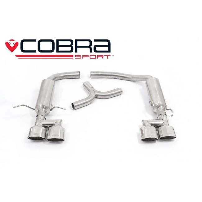 Mercedes W204 C200/C220/C250 (Diesel) AMG Quad Performance Exhaust - Image 2
