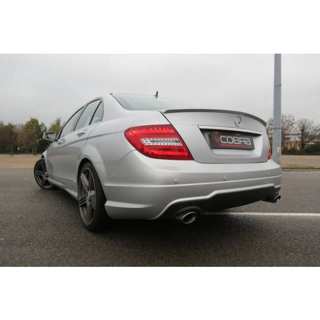 Mercedes W204 C200/C220/C250 (Diesel) 350 Dual Performance Exhaust - Image 7