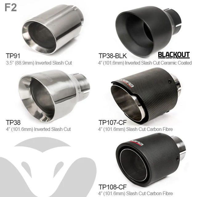 Mini (Mk3) Cooper S (F56 LCI) Facelift 3" Valved GPF Back Performance Exhaust - Image 2