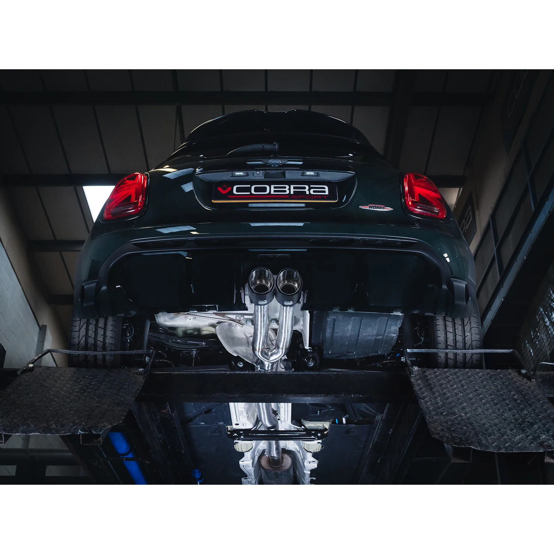 Mini (Mk3) JCW (F56 LCI 2) Facelift (2021-24) 3" Venom GPF Back Performance Exhaust - Image 3
