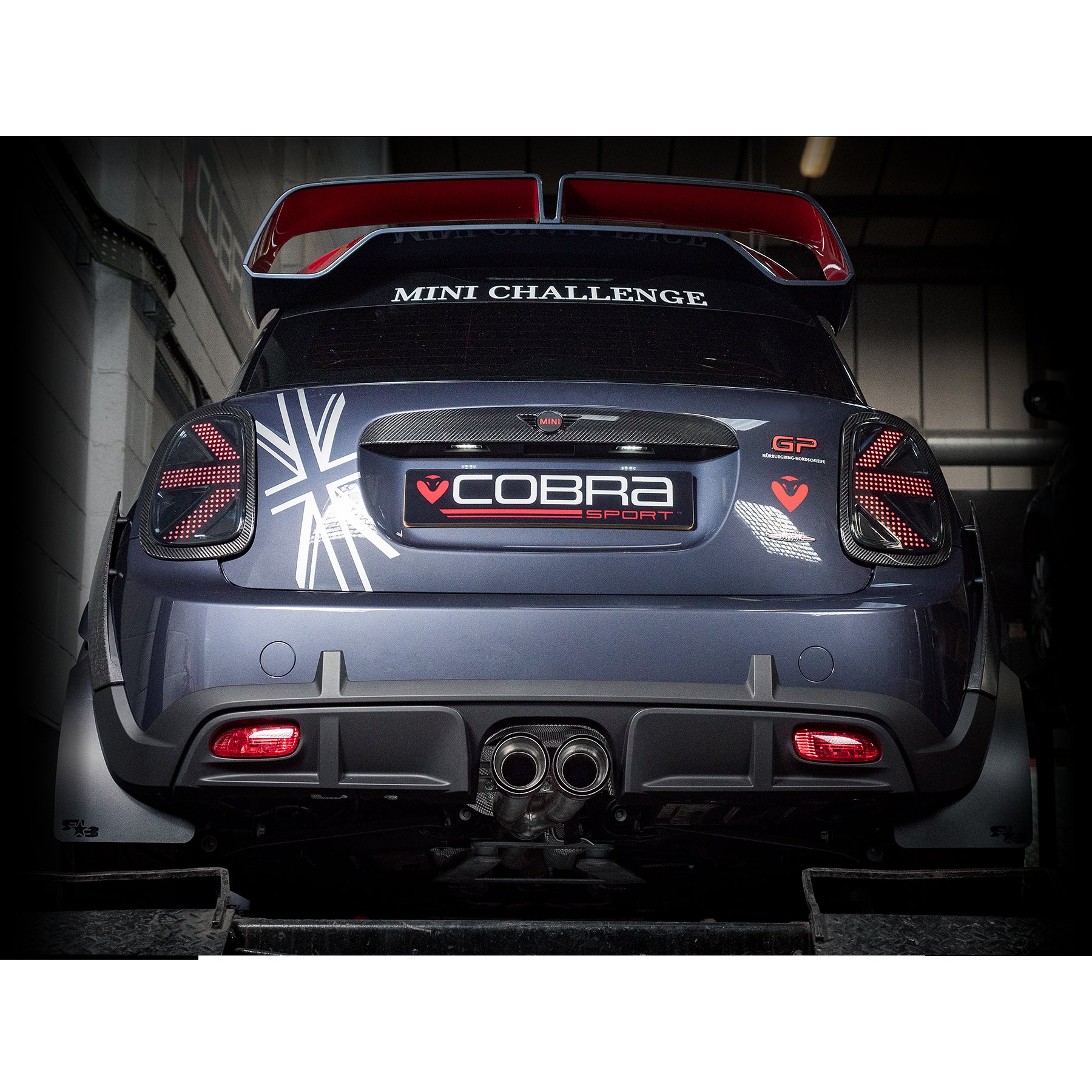Mini GP3 (Mk3) JCW (F56) Sports Cat / De-Cat Downpipe Performance Exhaust - Image 2