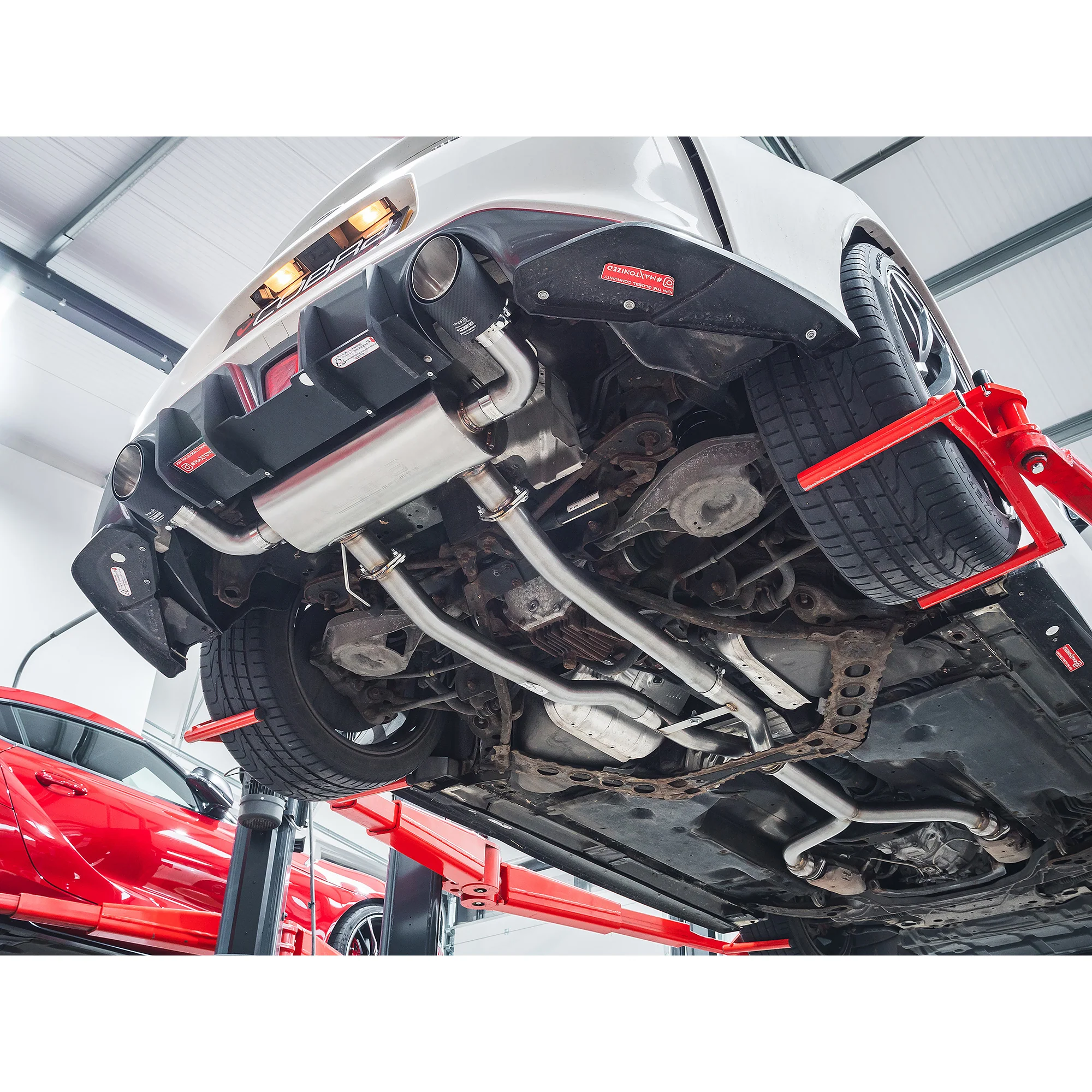 Nissan 370Z Nismo V2 (2015-20) Cat Back Performance Exhaust (Y-Pipe, Centre and Rear Sections) - Image 3