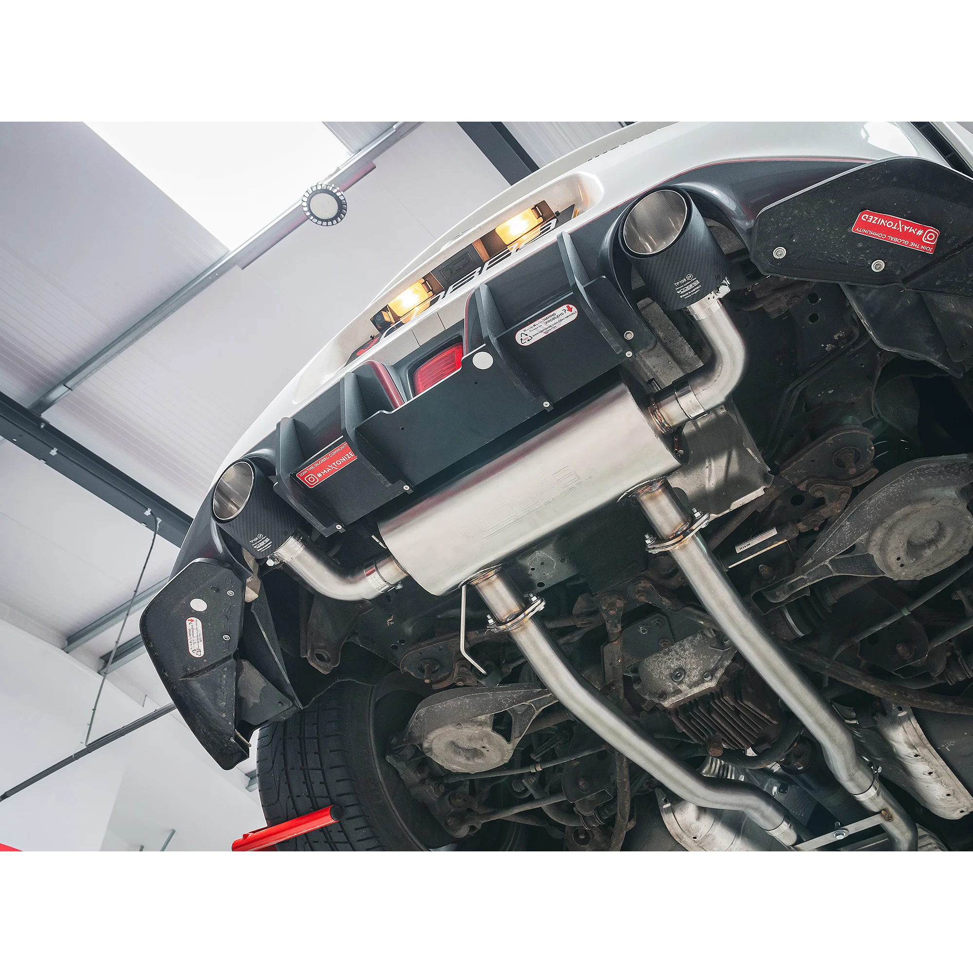 Nissan 370Z Nismo V2 (2015-20) Cat Back Performance Exhaust (Y-Pipe, Centre and Rear Sections) - Image 5
