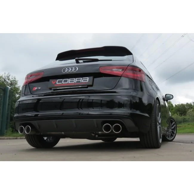 Audi S3 (8V) 3 Door (Non-Valved) (13-18) Cat Back Performance Exhaust - Image 9