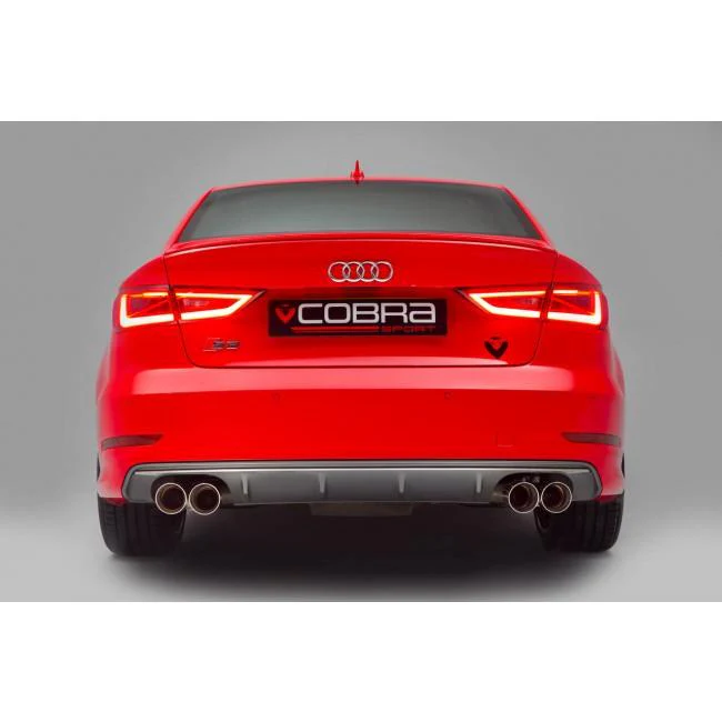 Audi S3 (8V) Saloon (Non-Valved) (13-18) Turbo Back Performance Exhaust - Image 13