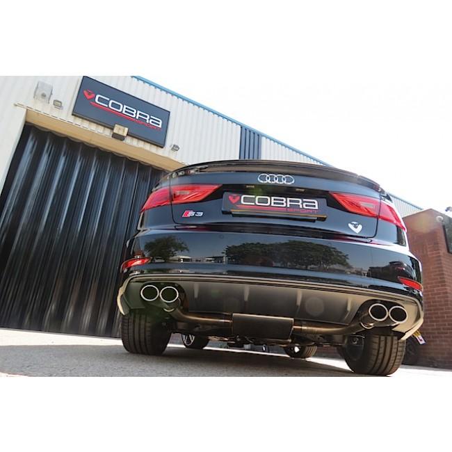 Audi S3 (8V) Saloon (Non-Valved) (13-18) Turbo Back Performance Exhaust - Image 9