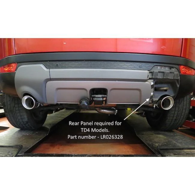 Range Rover Evoque (SD4 / TD4) Rear Box Performance Exhaust - Image 7