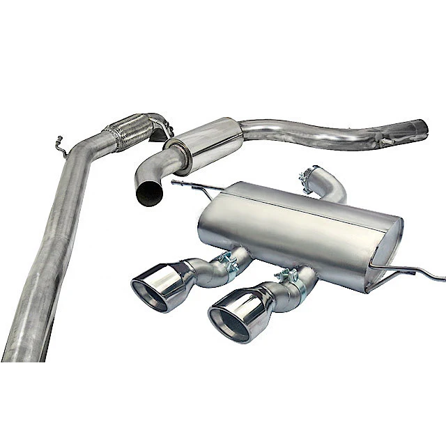 Seat Leon Cupra R Mk2 1P 2.0 T FSI (10-12) Turbo Back Performance Exhaust - Image 11