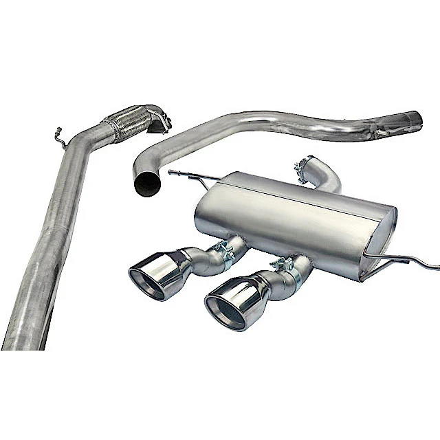 Seat Leon Cupra R Mk2 1P 2.0 T FSI (10-12) Turbo Back Performance Exhaust - Image 12