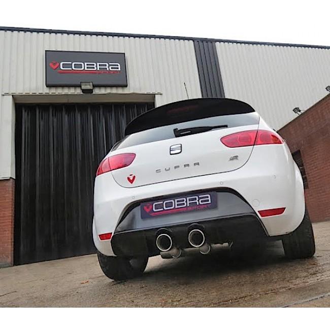 Seat Leon Cupra R Mk2 1P 2.0 T FSI (10-12) Turbo Back Performance Exhaust - Image 9