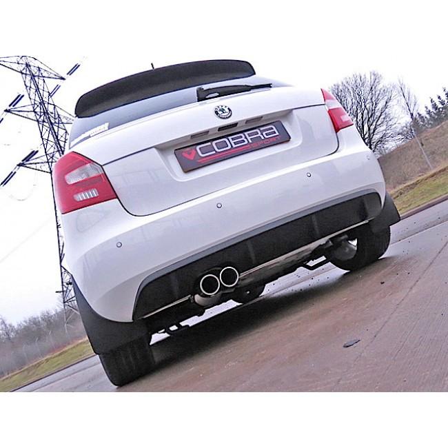 Skoda Fabia VRS 1.4 TSI (10-14) Cat Back Performance Exhaust - Image 10