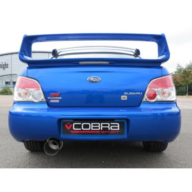 Subaru Impreza WRX/STI Turbo (01-07) 2.5" Race Rear Box Performance Exhaust - Image 5