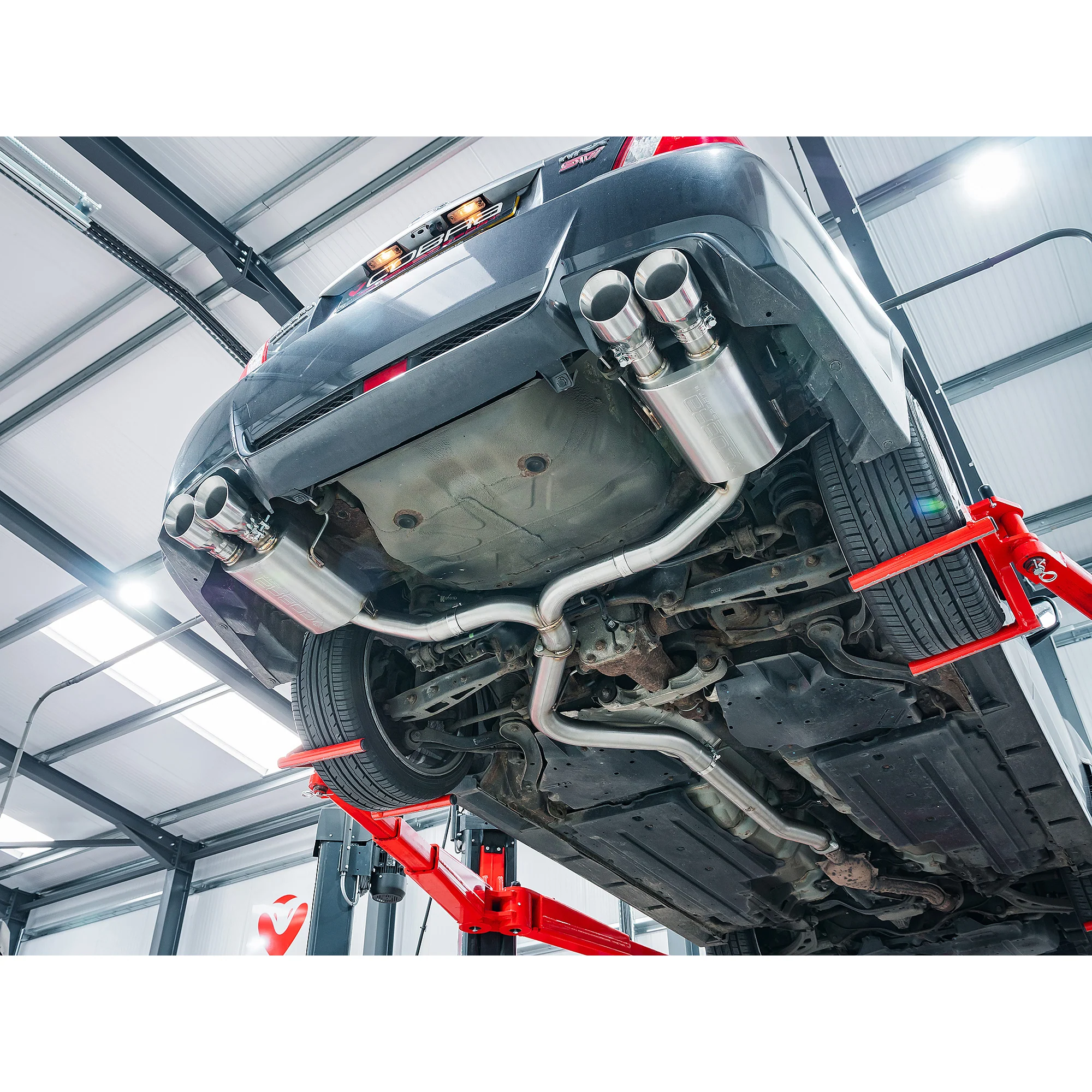 Subaru WRX STI 2.5 Saloon (10-13) Cat Back Performance Exhaust - Image 6