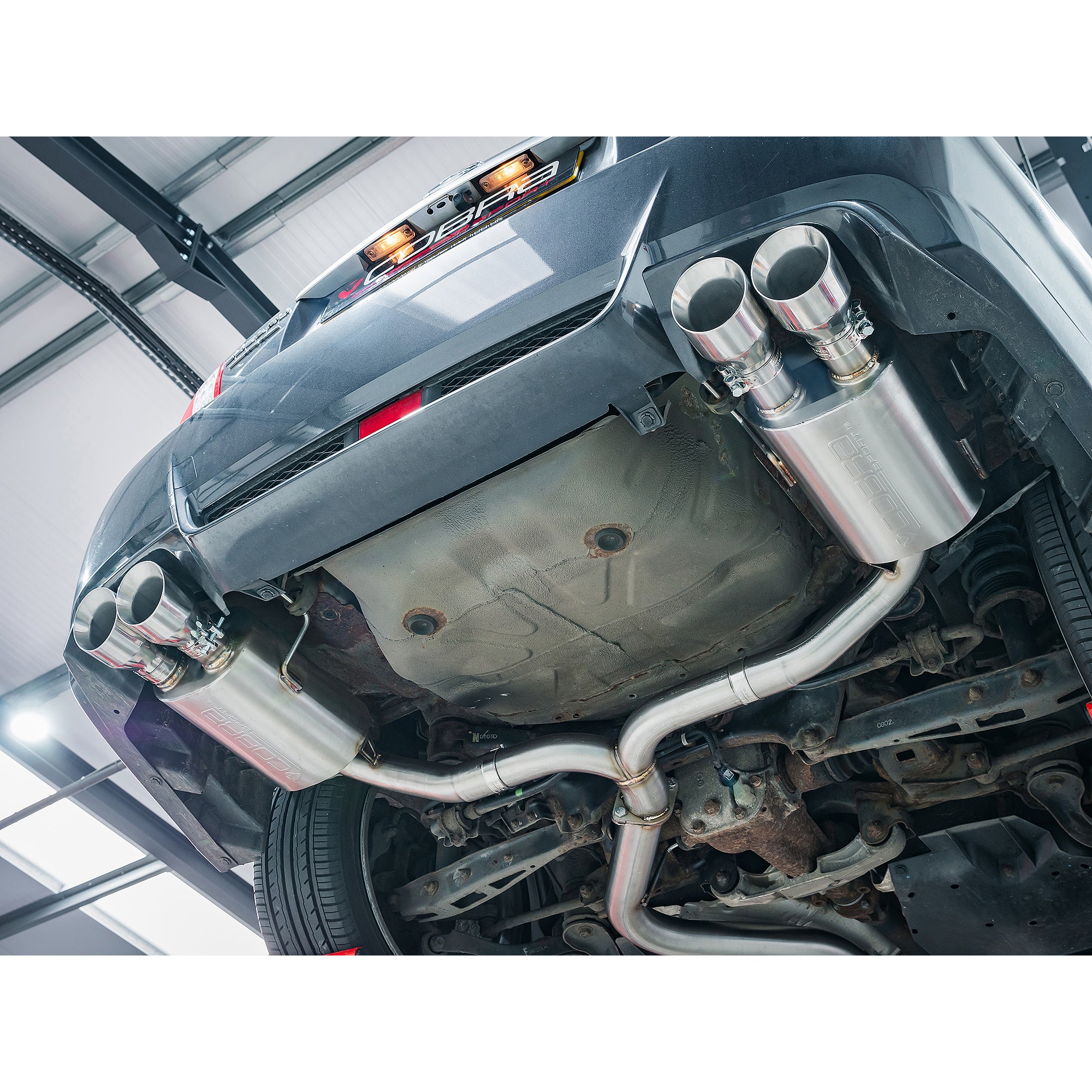 Subaru WRX STI 2.5 Saloon (10-13) Turbo Back Performance Exhaust - Image 3