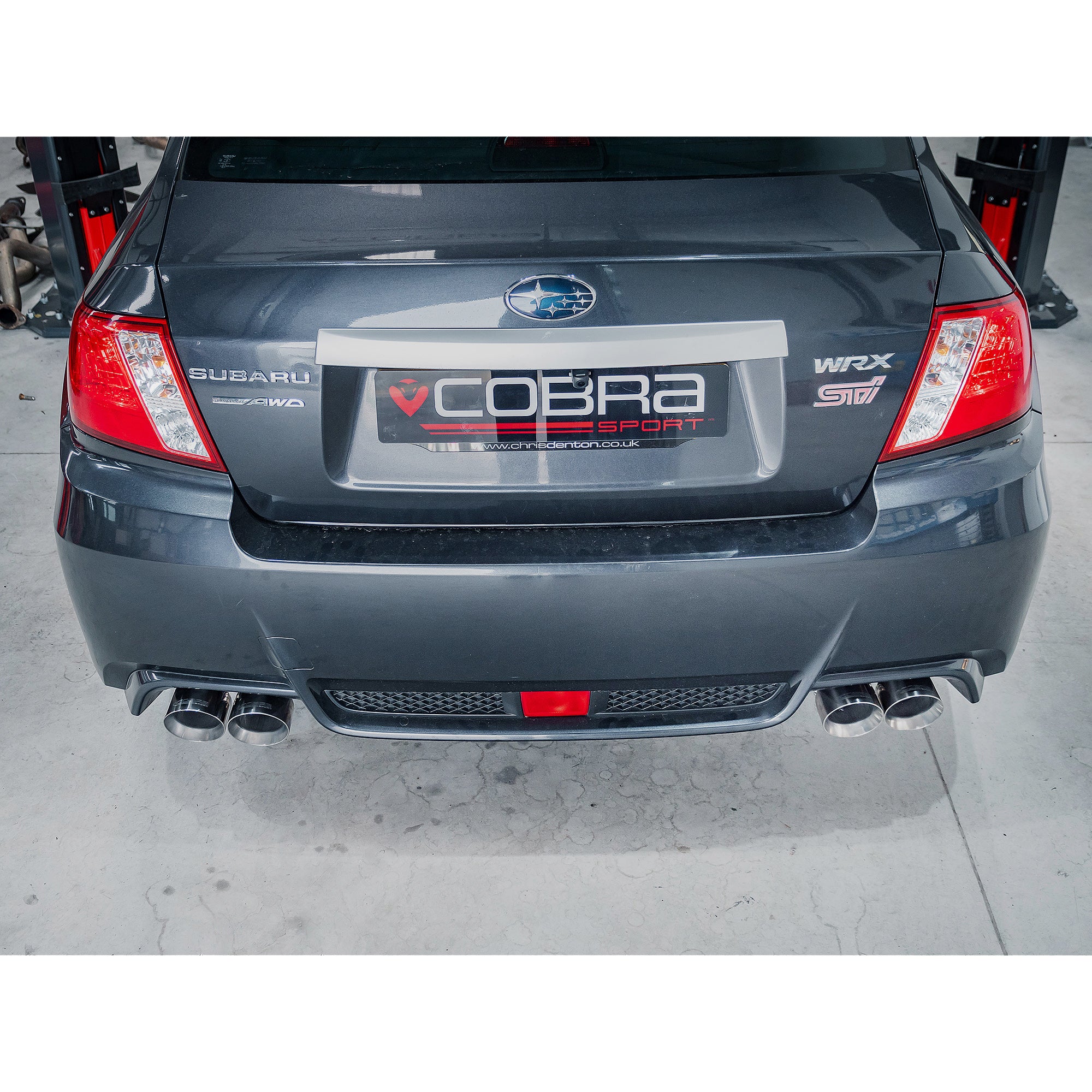 Subaru WRX STI 2.5 Saloon (10-13) Turbo Back Performance Exhaust - Image 5