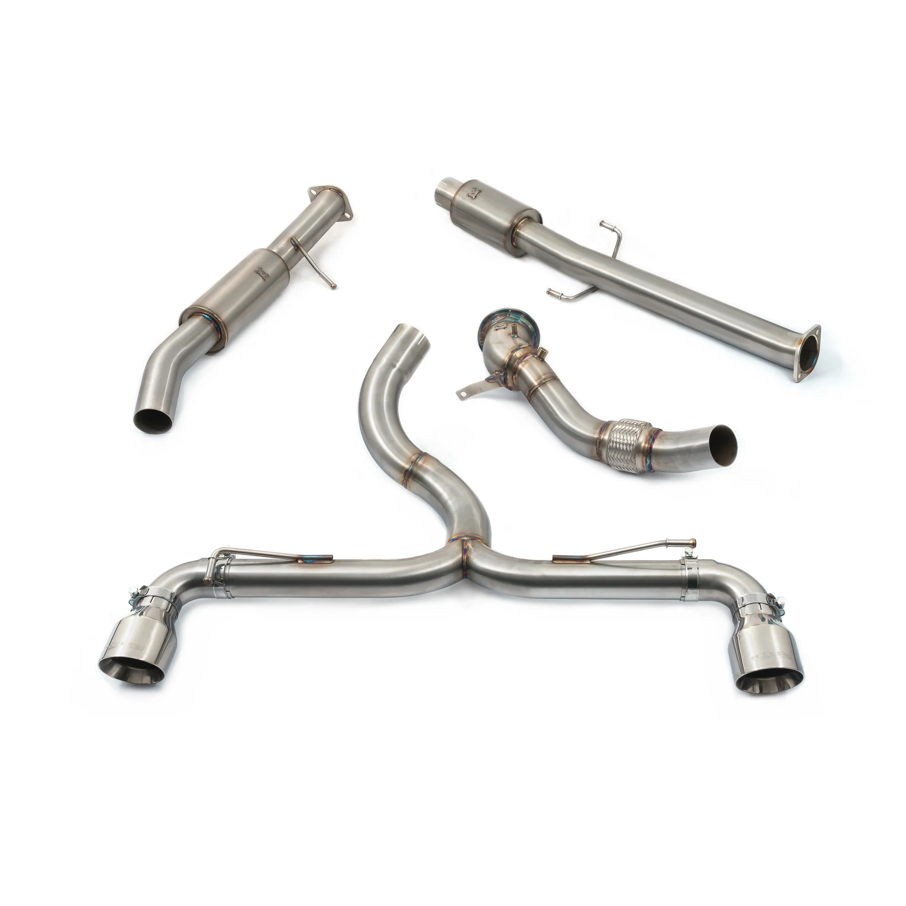 Toyota GR Yaris 1.6 De-Cat Turbo Back Performance Exhaust - Image 12