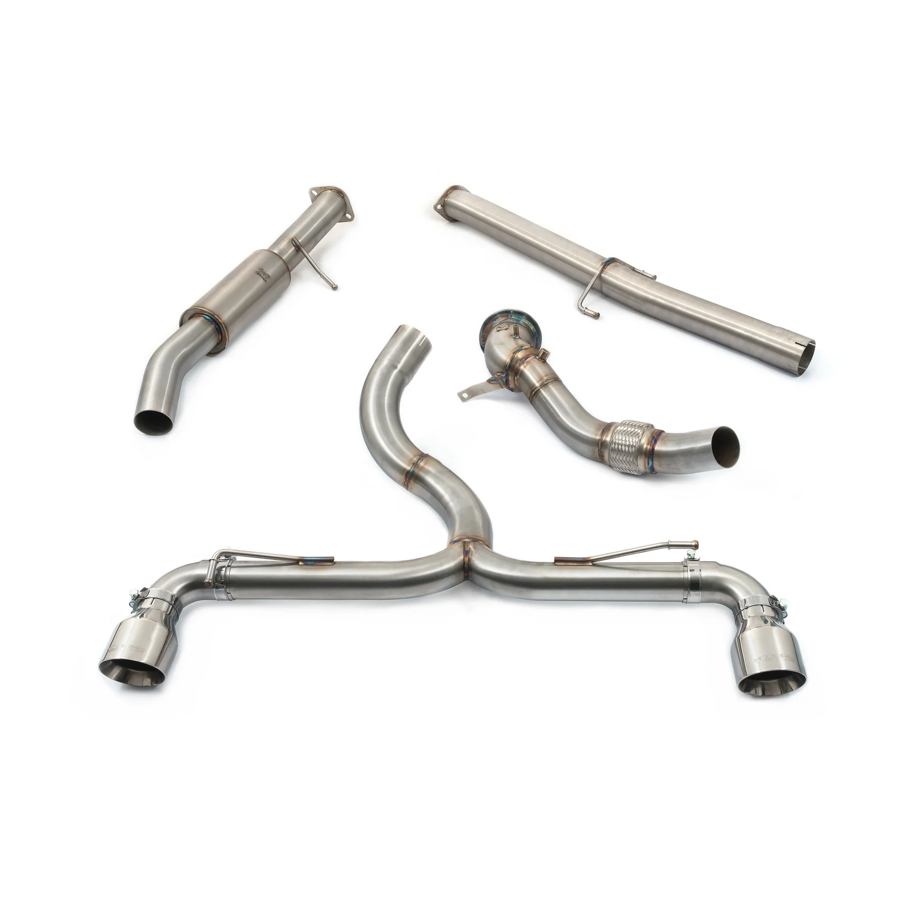 Toyota GR Yaris 1.6 De-Cat Turbo Back Performance Exhaust - Image 14