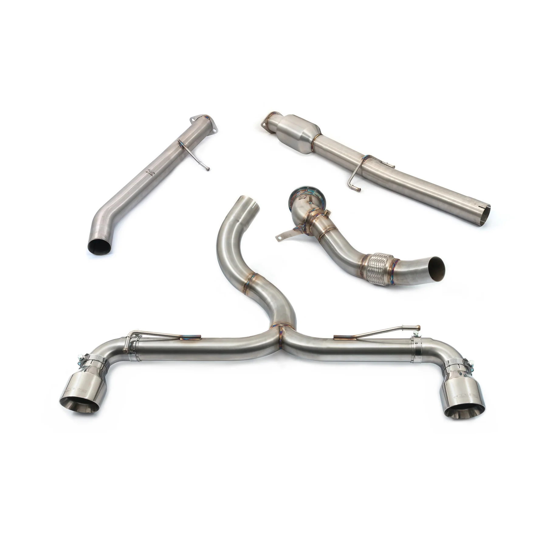 Toyota GR Yaris 1.6 Sports Cat Turbo Back Performance Exhaust - Image 13