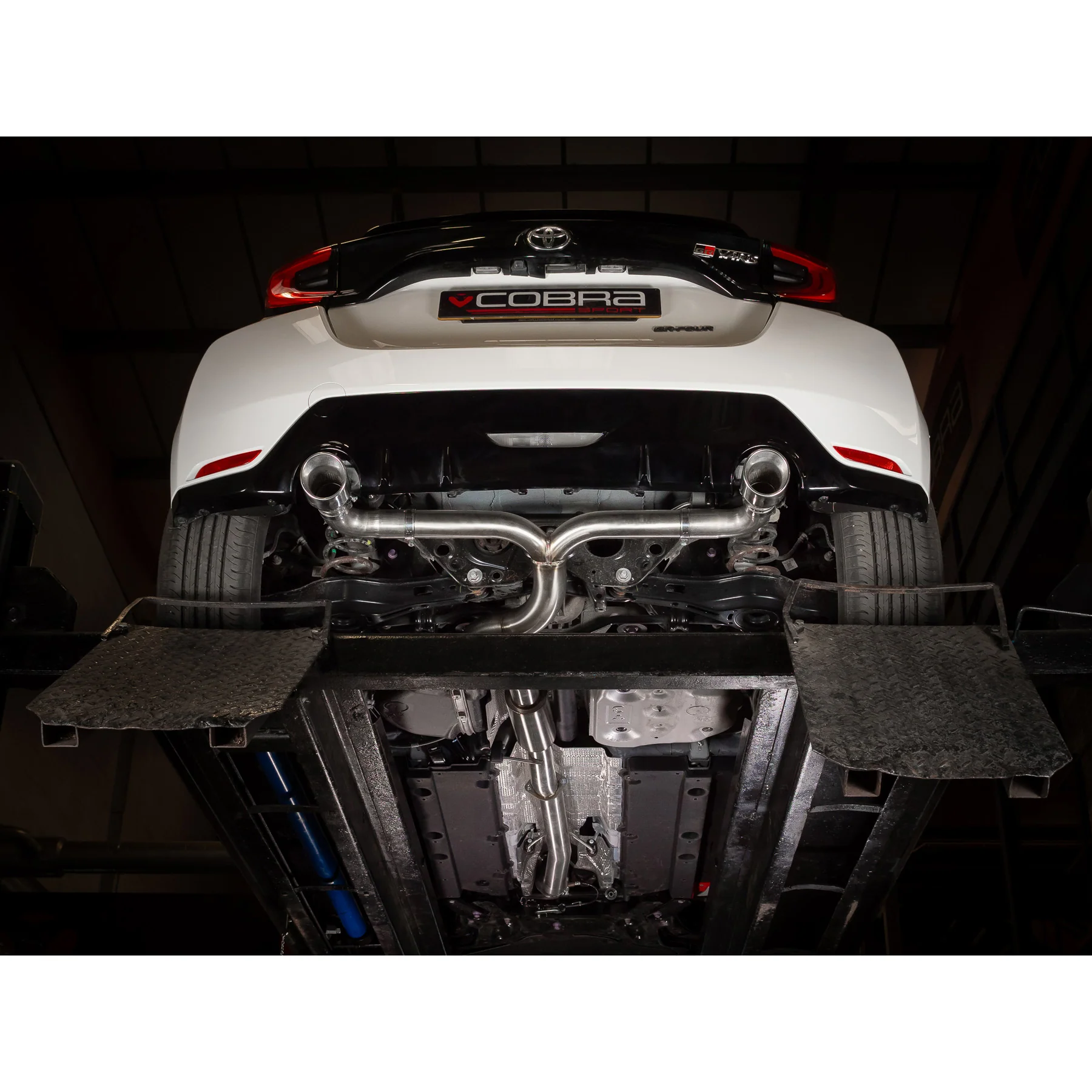 Toyota GR Yaris 1.6 Venom Cat Back Rear Box Delete Performance Exhaust - Image 8
