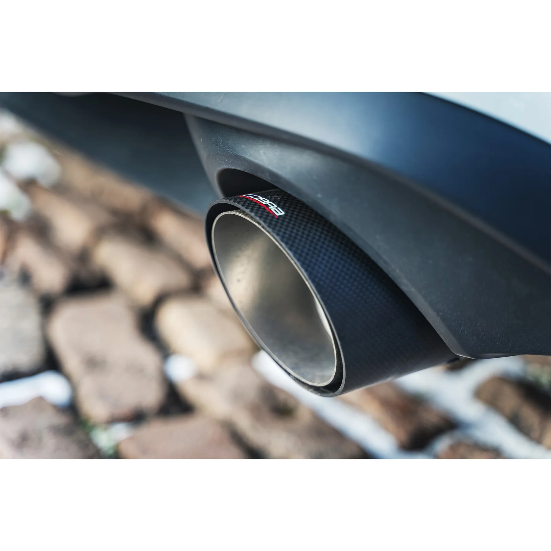 Pair of 4.5" Slash Cut Carbon Fibre Tips TP105-CF-2 - Image 2