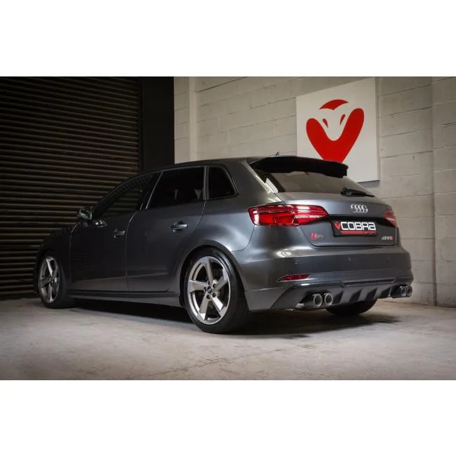 Audi S3 (8V) 5 Door Sportback (Valved) (13-18) Cat Back Performance Exhaust - Image 7