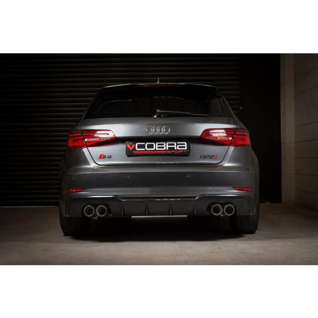Audi S3 (8V) 5 Door Sportback (Valved) (13-18) Cat Back Performance Exhaust - Image 8