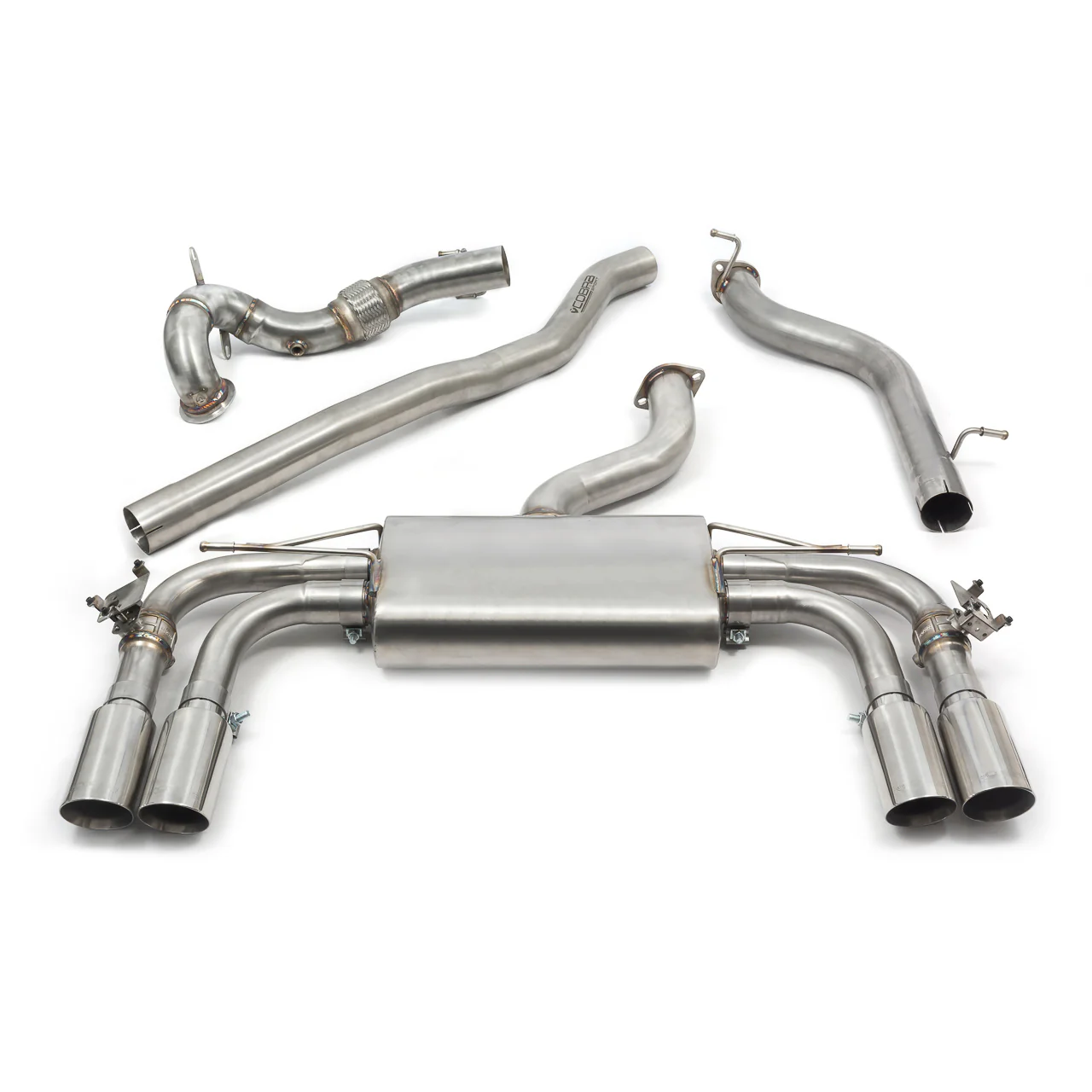 Audi S3 (8V) Saloon (Valved) (13-18) Turbo Back Performance Exhaust - Image 14