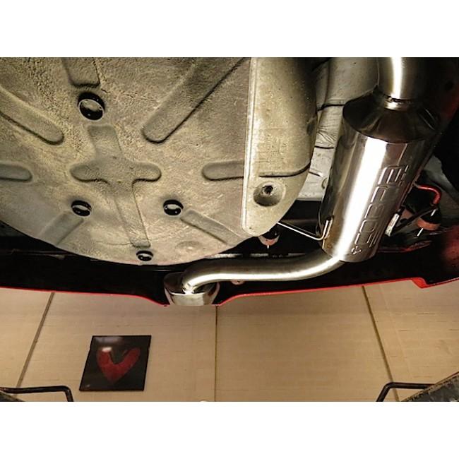 Vauxhall Astra H VXR (05-11) 2.5" Cat Back Performance Exhaust - Image 4