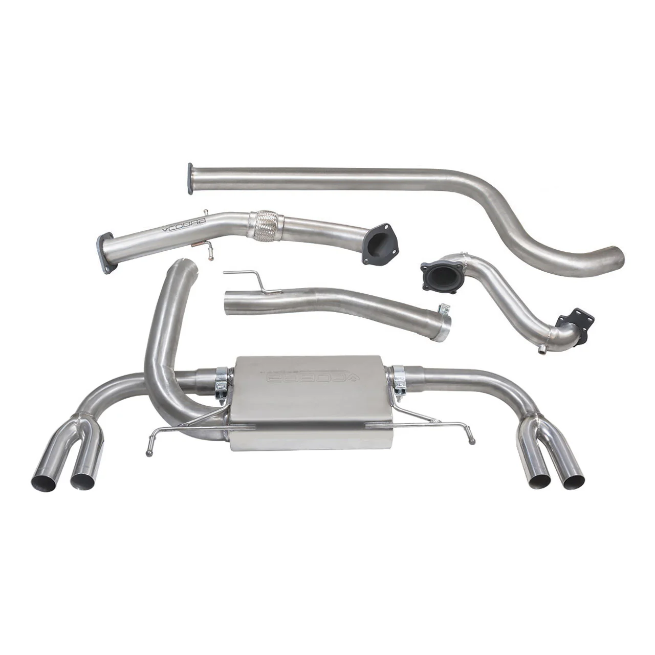 Vauxhall Astra J VXR (12-19) Turbo Back Performance Exhaust - Image 15