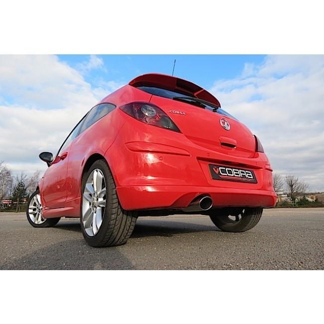 Vauxhall Corsa D 1.3 CDTi Ltd Edition (06-14) Venom Box Delete Rear Performance Exhaust - Image 5