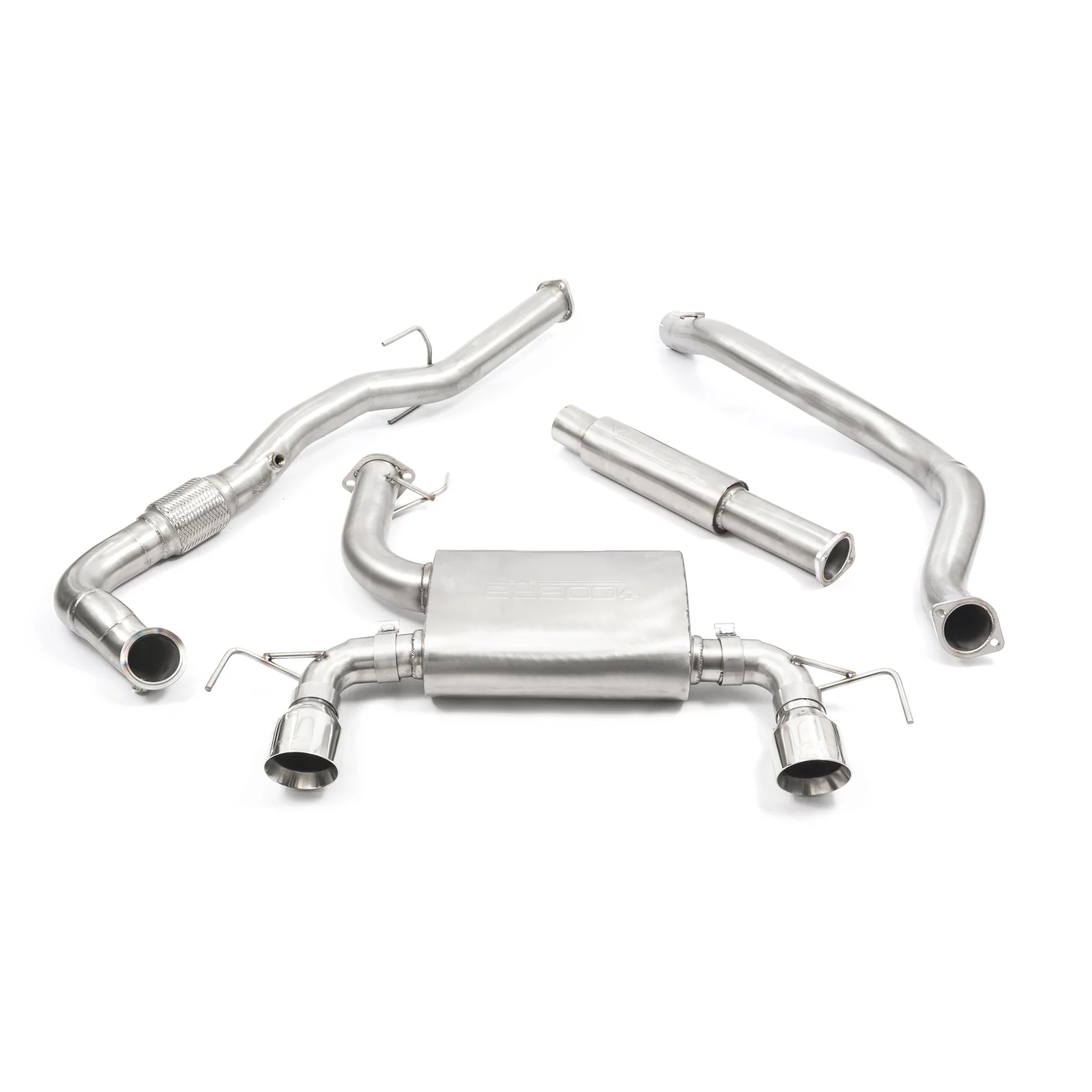Vauxhall Corsa D VXR Nurburgring (07-09) Turbo Back Performance Exhaust - Image 10