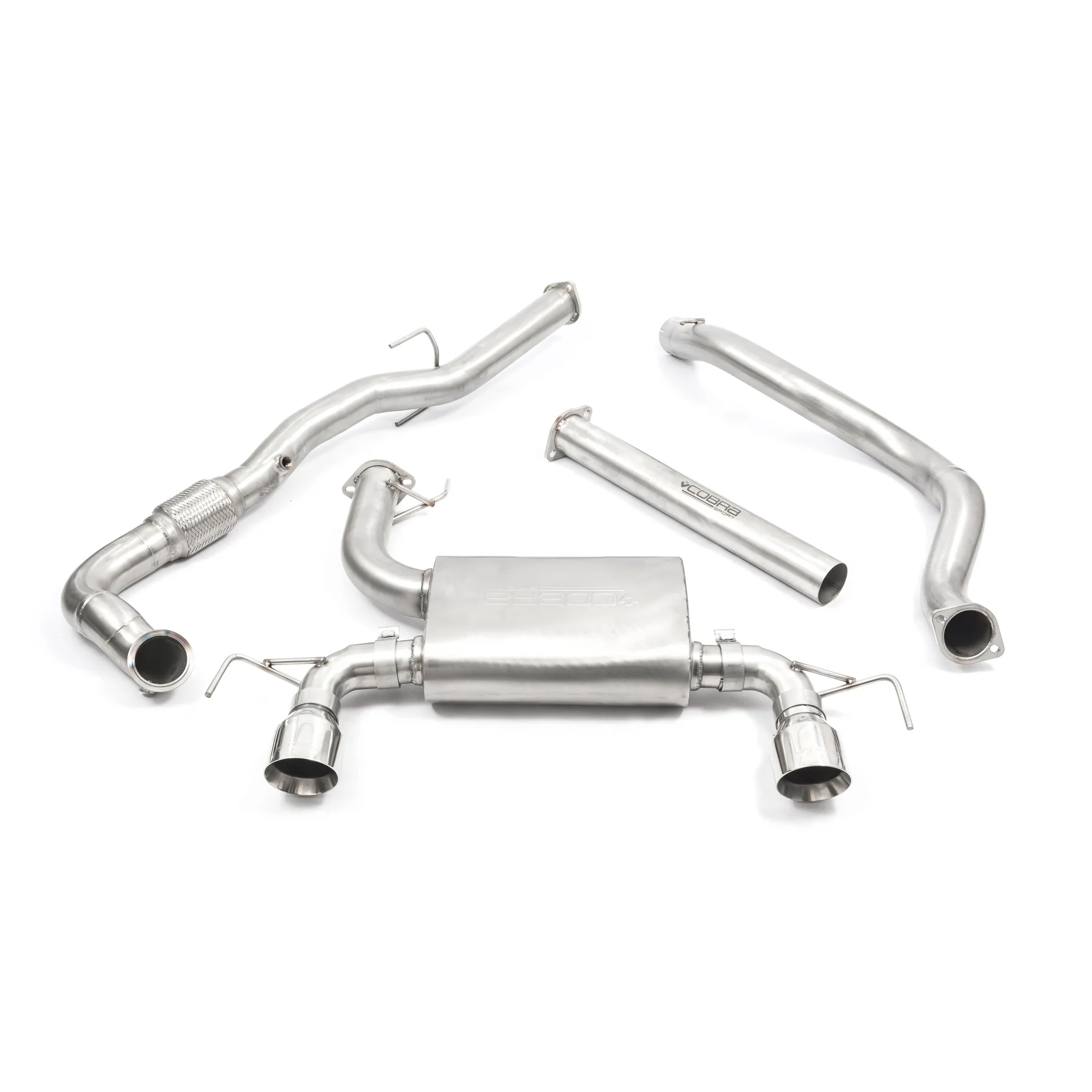 Vauxhall Corsa D VXR Nurburgring (07-09) Turbo Back Performance Exhaust - Image 9