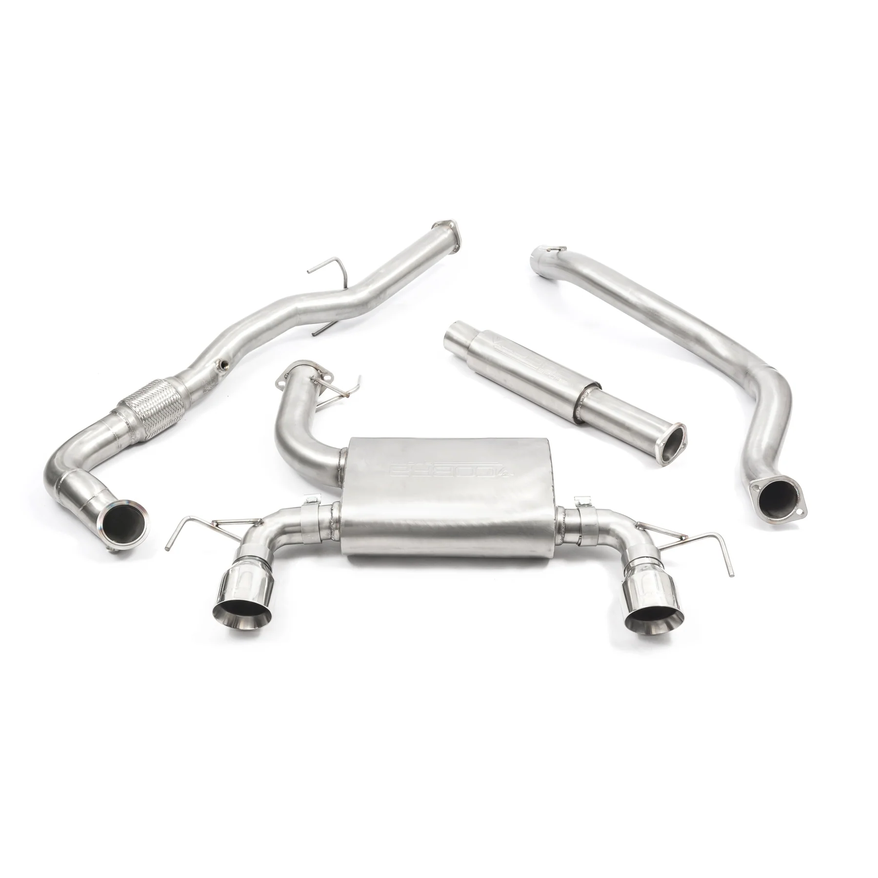 Vauxhall Corsa D VXR Nurburgring (10-14) Turbo Back Performance Exhaust - Image 10