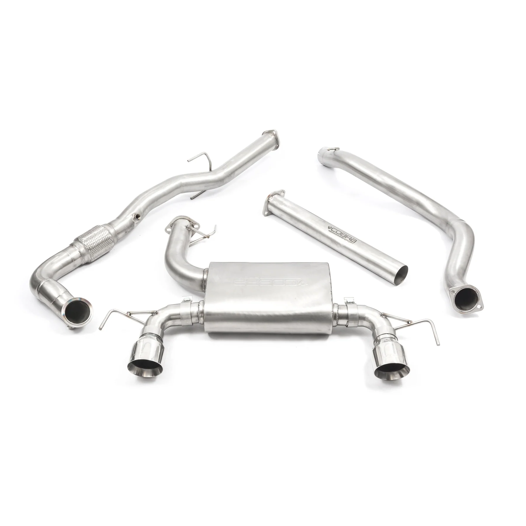 Vauxhall Corsa D VXR Nurburgring (10-14) Turbo Back Performance Exhaust - Image 11