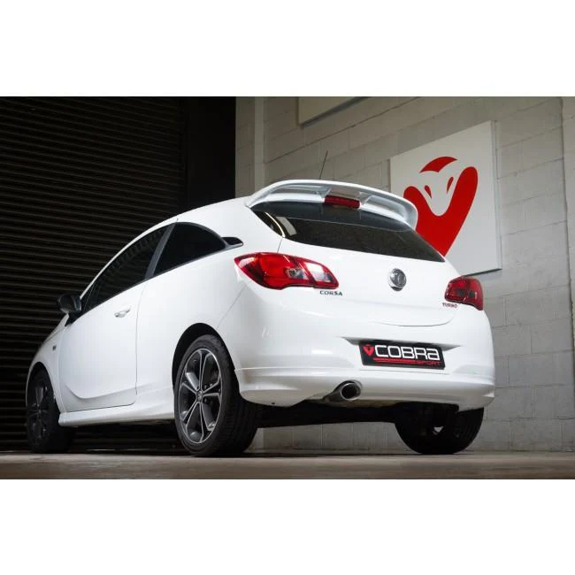 Vauxhall Corsa E 1.4 Turbo (15-19) Venom Box Delete Rear Performance Exhaust - Image 6