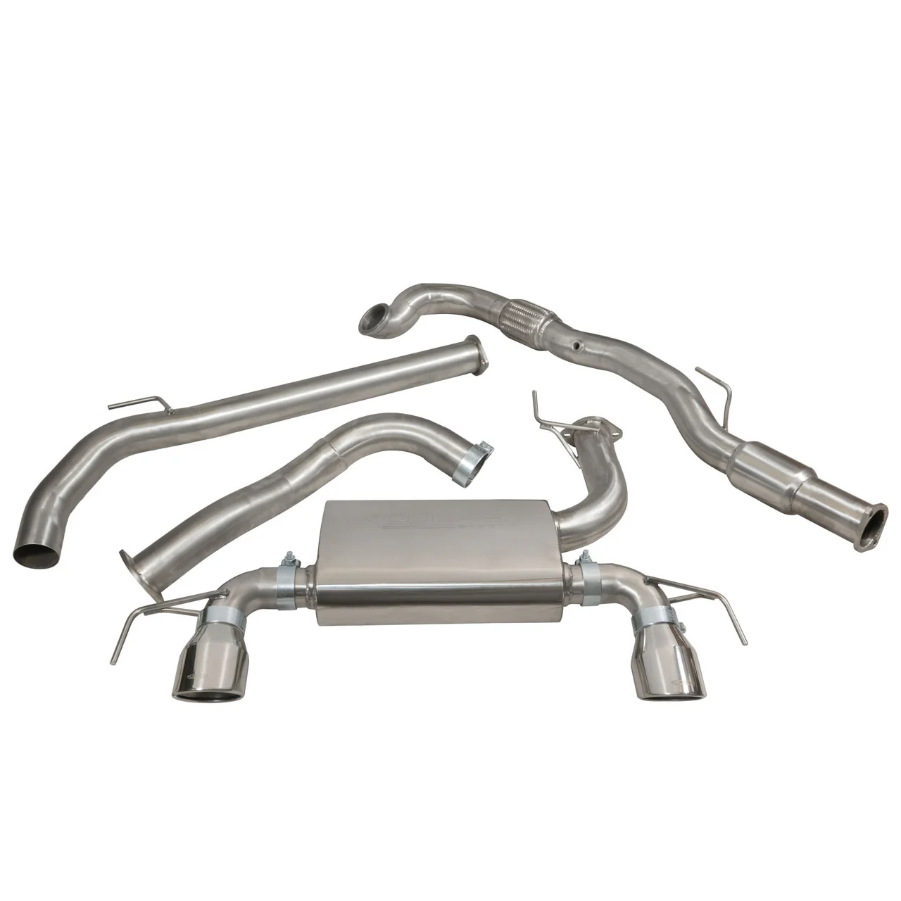 Vauxhall Corsa E VXR (15-18) Turbo Back Performance Exhaust - Image 12