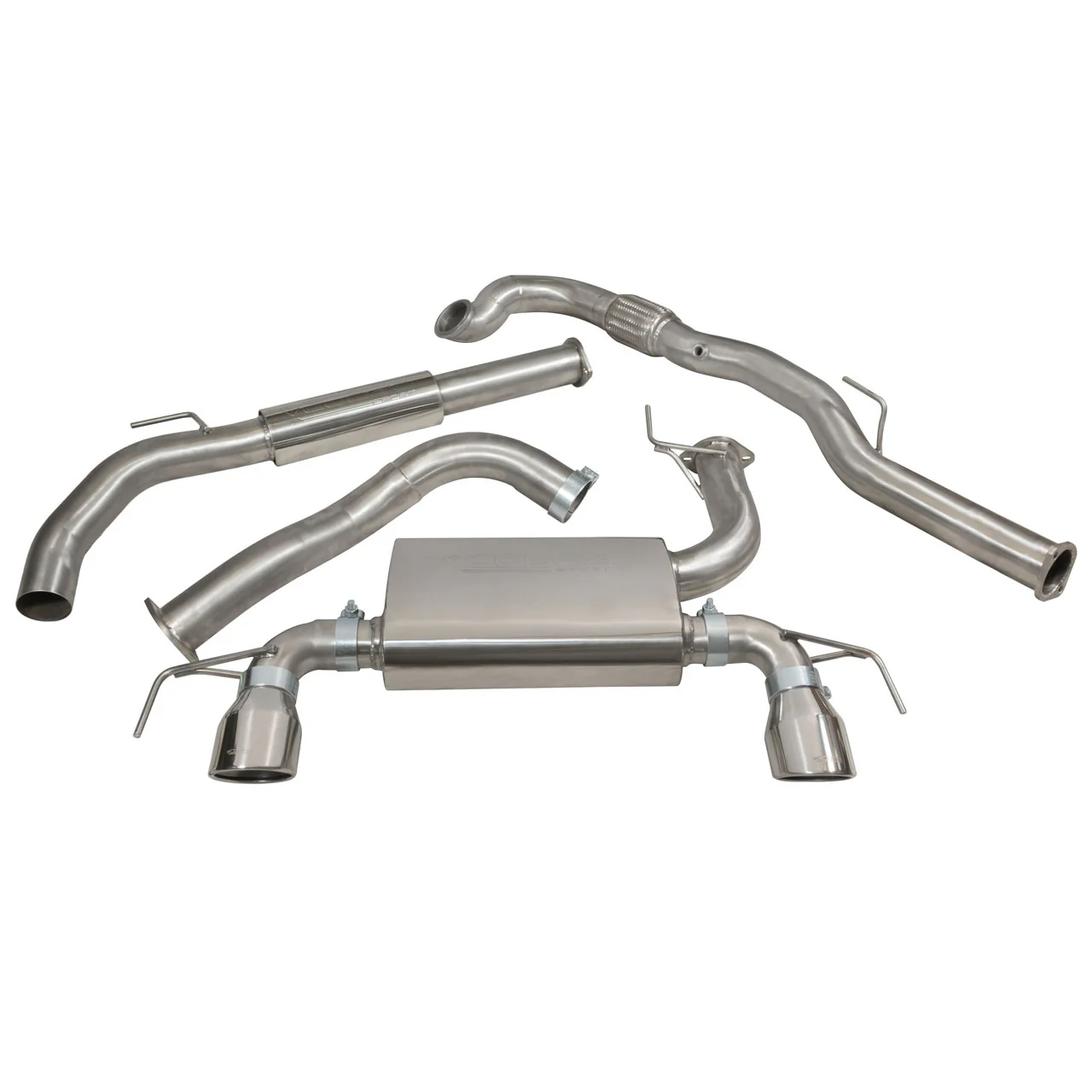 Vauxhall Corsa E VXR (15-18) Turbo Back Performance Exhaust - Image 13