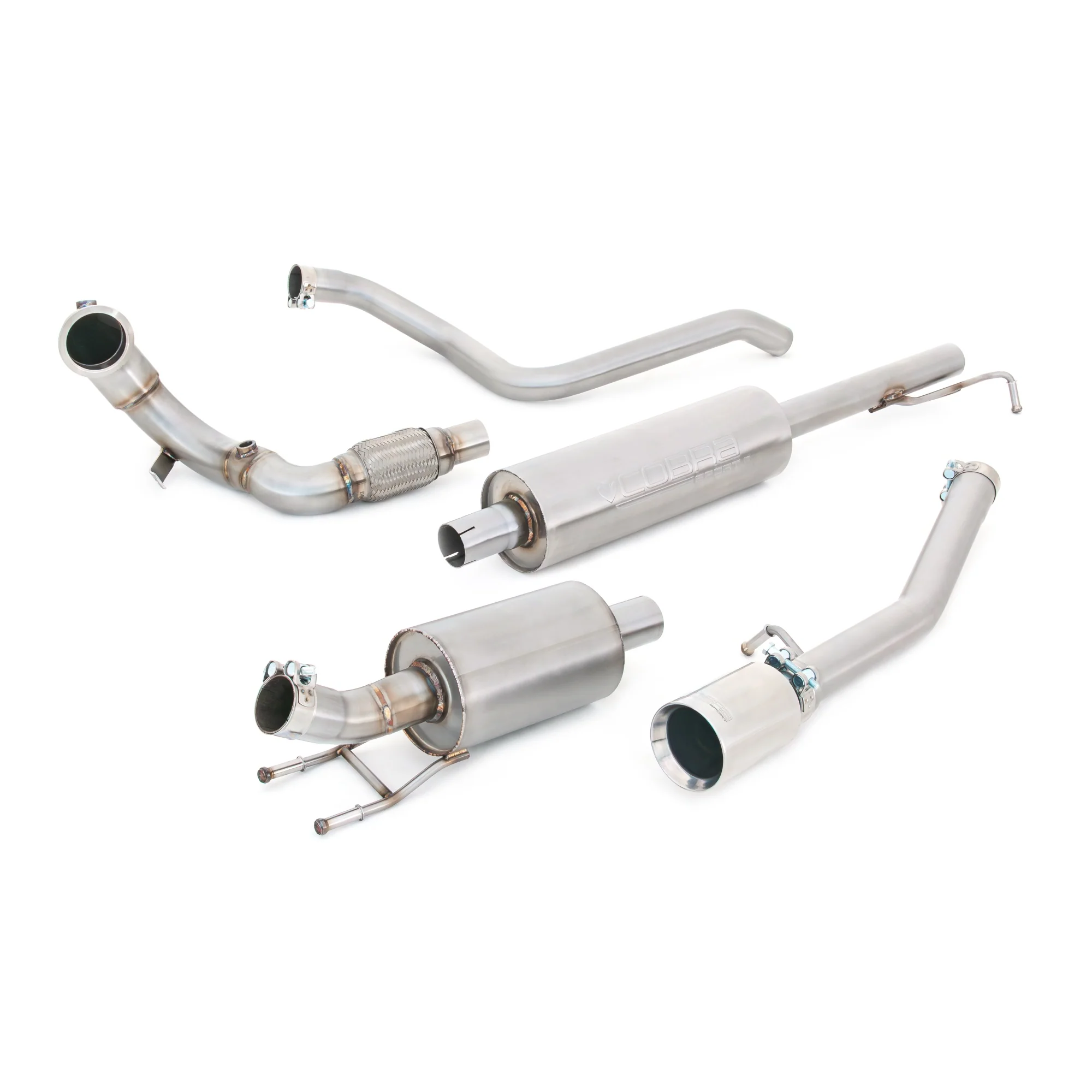 Volkswagen UP! TSi/GTi Turbo-back Performance Exhaust - Image 13