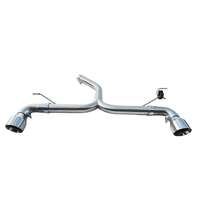 VW Golf GTD (Mk7) 2.0 TDI (5G) (with Sound Pack) (14-17) GTI Style Rear Exhaust