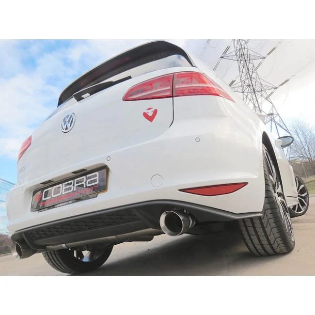 VW Golf GTD (Mk7.5) 2.0 TDI (5G) (17-20) GTI Style Rear Exhaust - Image 4