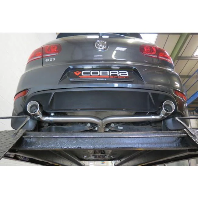 VW Golf GTI (Mk6) 2.0 TSI (5K) (09-12) Venom Box Delete Race Cat Back Performance Exhaust - Image 5
