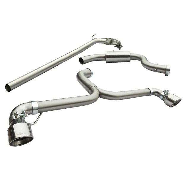 VW Golf GTI (MK6) 2.0 TSI (5K) (09-12) Venom Box Delete Race Turbo Back Performance Exhaust - Image 8