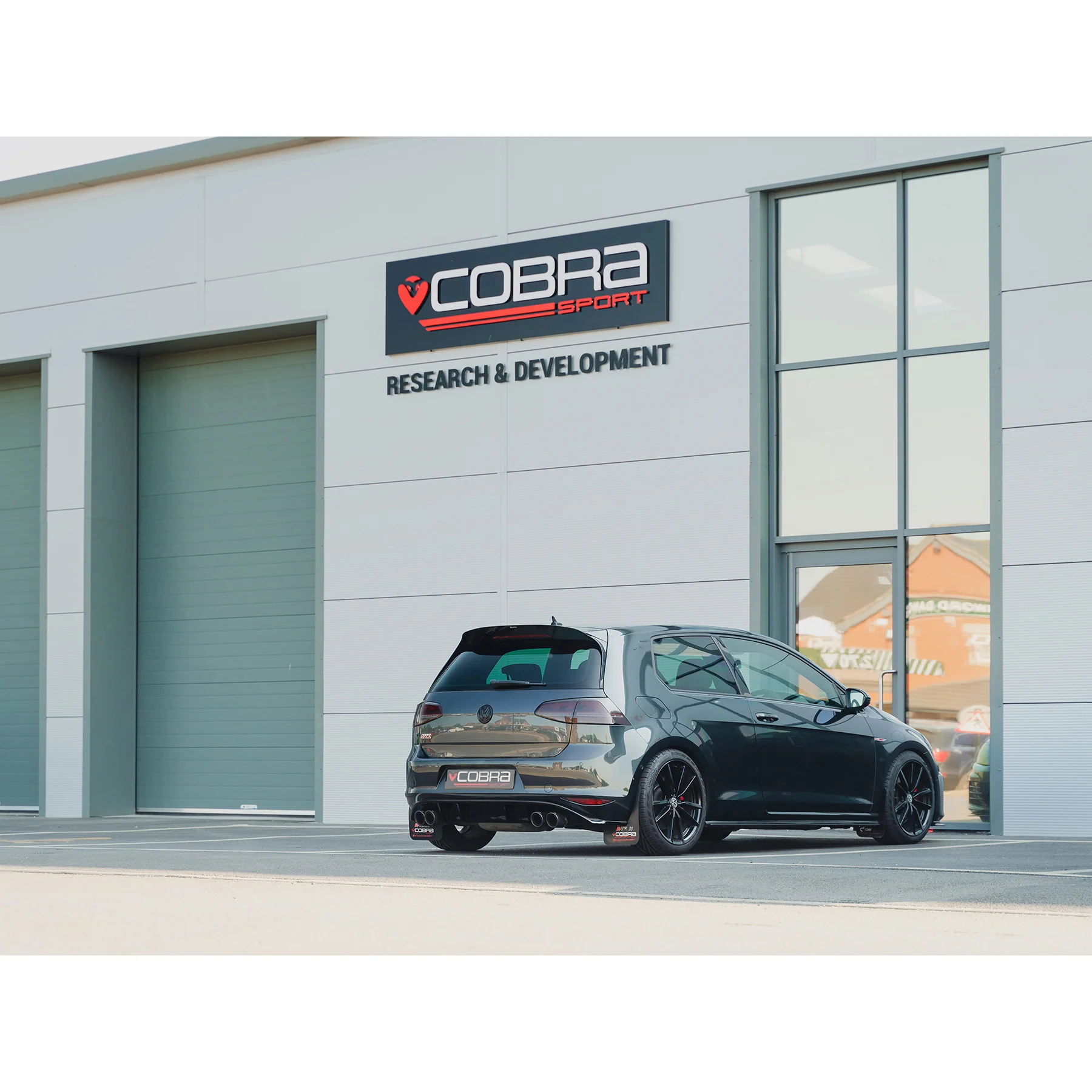 VW Golf GTI (MK7) 2.0 TSI (5G) (12-17) Quad Exit Cat Back Golf R Style Performance Exhaust - Image 7