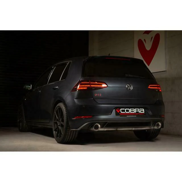 VW Golf GTI (Mk7.5) 2.0 TSI (5G) (17-20) Venom Box Delete Race Cat Back Performance Exhaust - Image 6