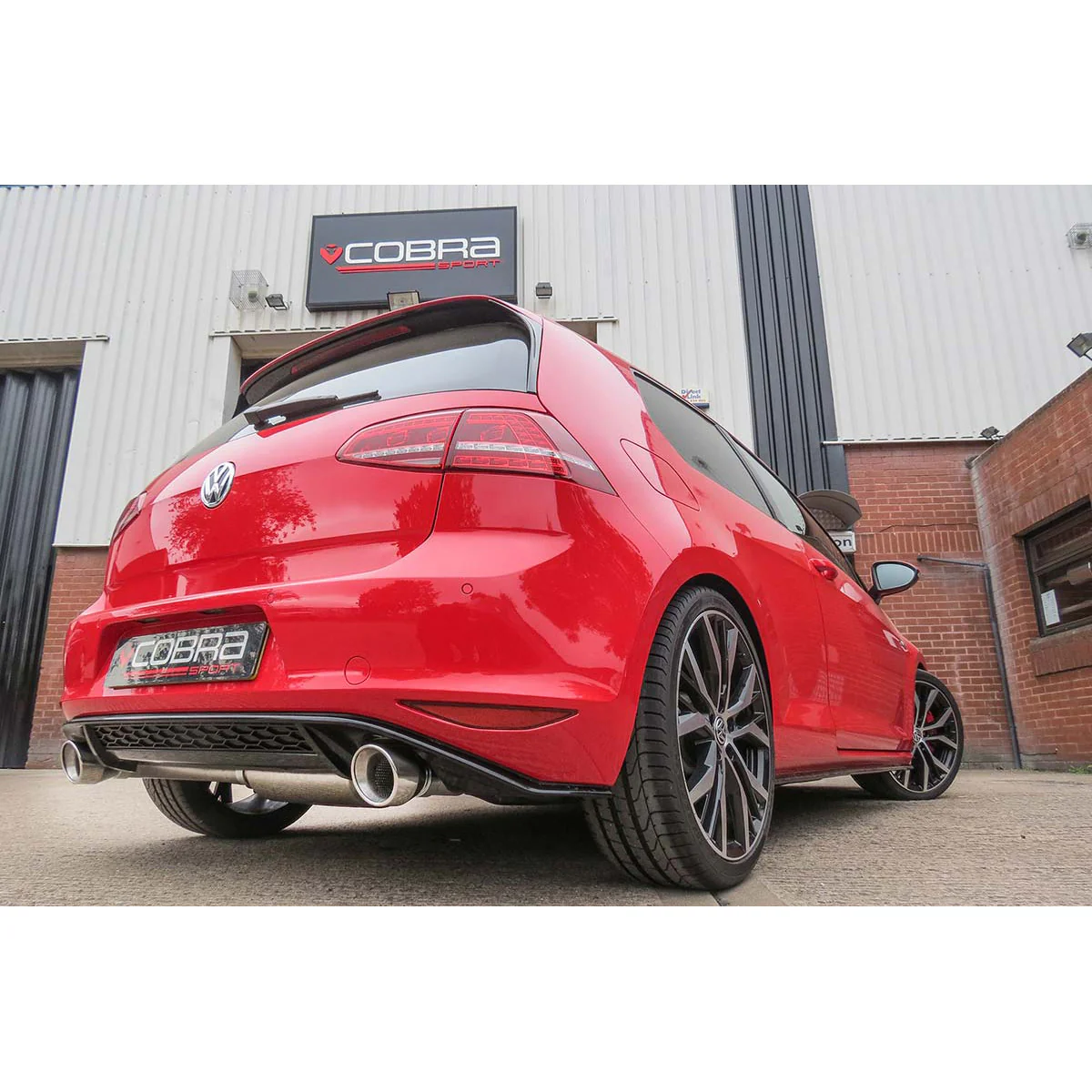 VW Golf GTI (MK7) 2.0 TSI (5G) (12-17) Cat Back Performance Exhaust - Image 4