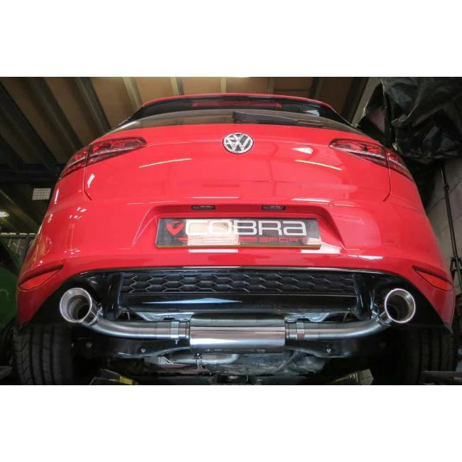 VW Golf GTI (Mk7) 2.0 TSI (5G) (12-17) Turbo Back Performance Exhaust - Image 8