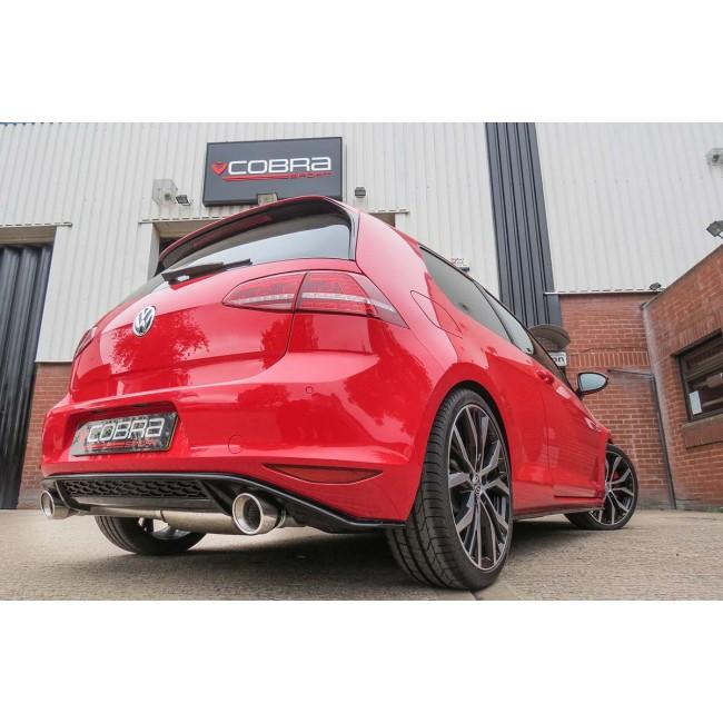 VW Golf GTI (Mk7) 2.0 TSI (5G) (12-17) Turbo Back Performance Exhaust - Image 9
