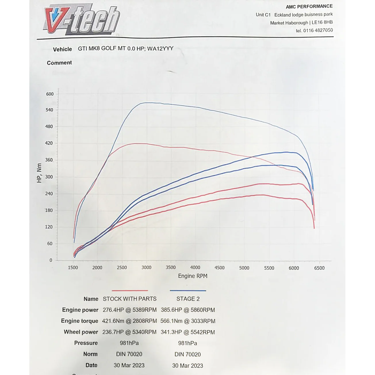 VW Golf GTI (Mk8) 2.0 TSI (20>) Front Downpipe Sports Cat / De-Cat Performance Exhaust - Image 3