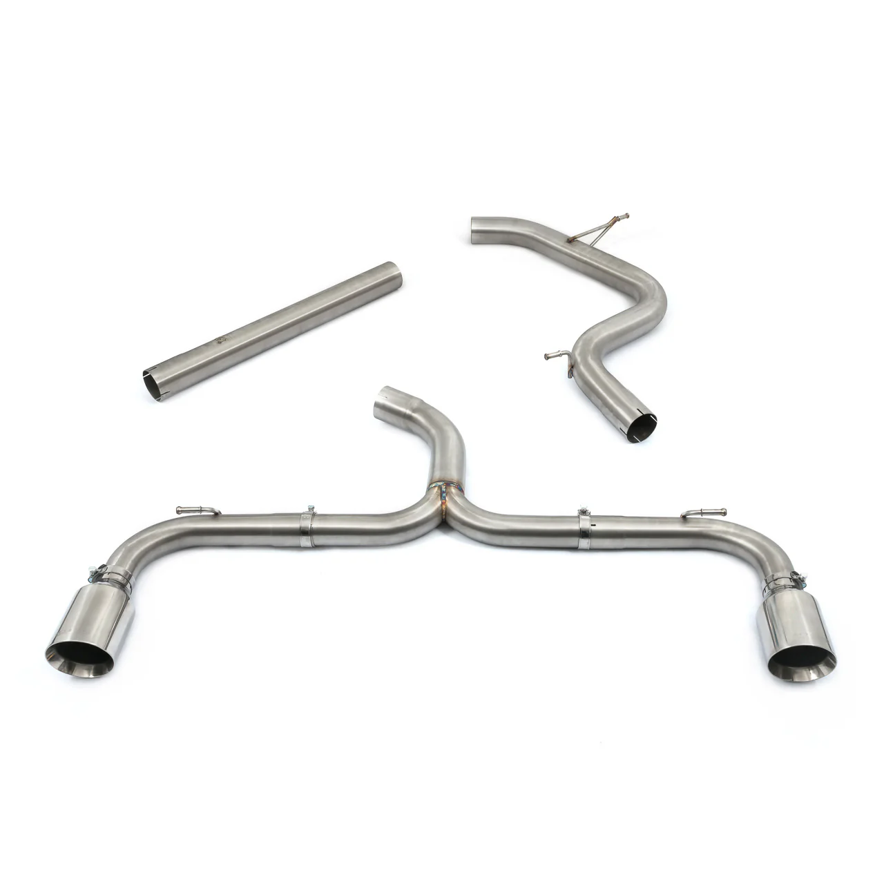 VW Golf GTI (Mk8) 2.0 TSI (20>) Box Delete Race GPF Back Performance Exhaust - Image 15